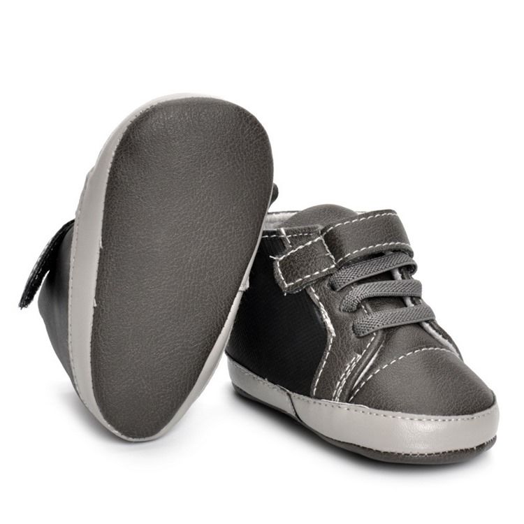 Chaussures Pour Tout-petits À Bande Élastique En Pu Velcro