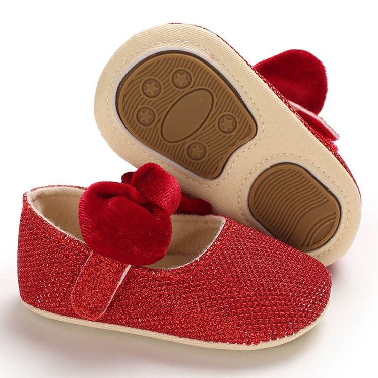 Chaussures Pour Tout-petits En Coton Avec Nœud