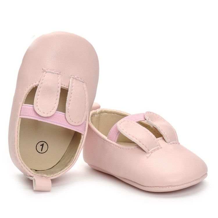 Chaussures Pour Tout-petits En Pu À Bande Élastique Unie