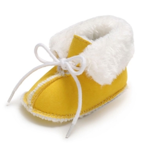 Chaussures Unies À Lacets Pour Bébé