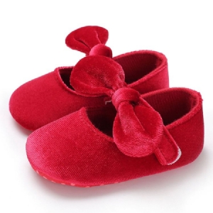 Chaussures Velcro Bowknot Pour Tout-petits