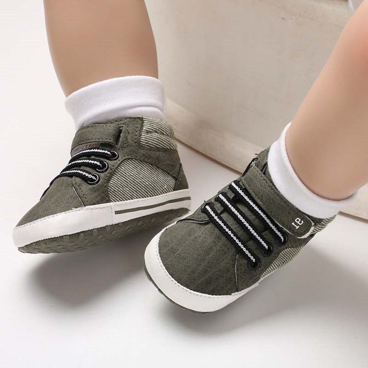 Chaussures Velcro Color Block Pour Tout-petits