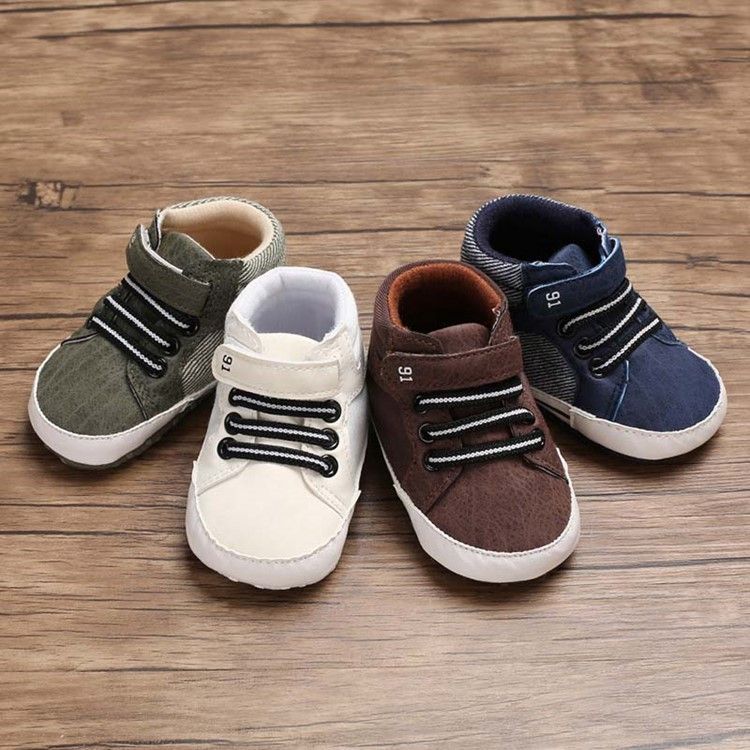 Chaussures Velcro Color Block Pour Tout-petits