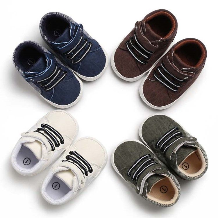 Chaussures Velcro Color Block Pour Tout-petits