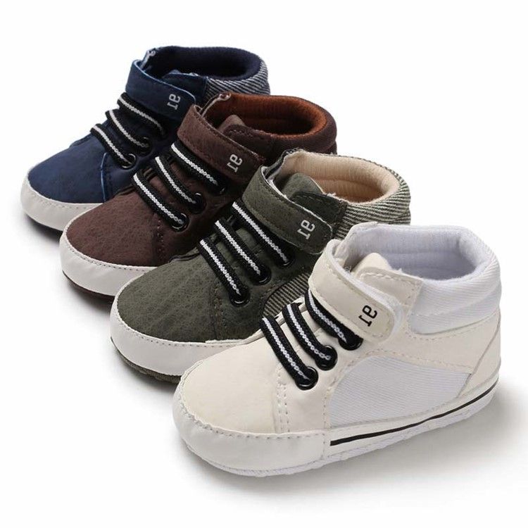 Chaussures Velcro Color Block Pour Tout-petits