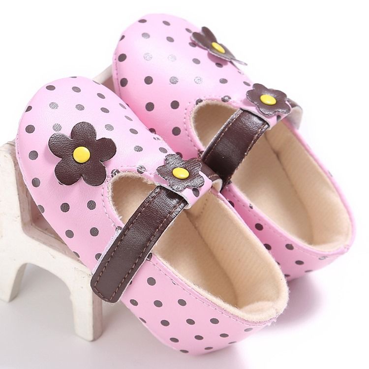 Chaussures Velcro Fleuries Pour Tout-petits