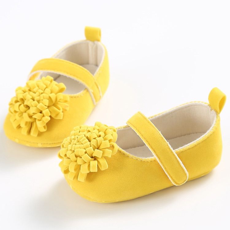 Chaussures Velcro Fleuries Pour Tout-petits