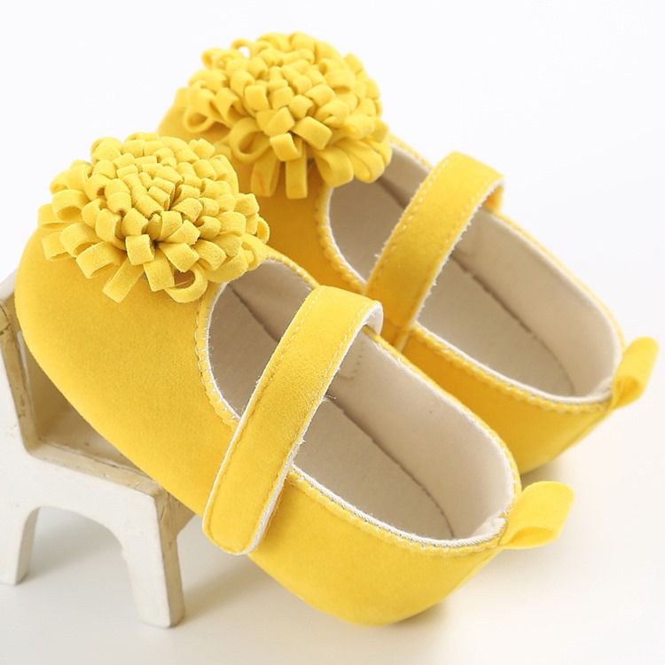 Chaussures Velcro Fleuries Pour Tout-petits