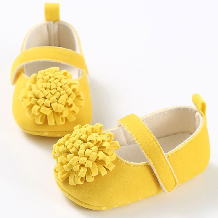 Chaussures Velcro Fleuries Pour Tout-petits