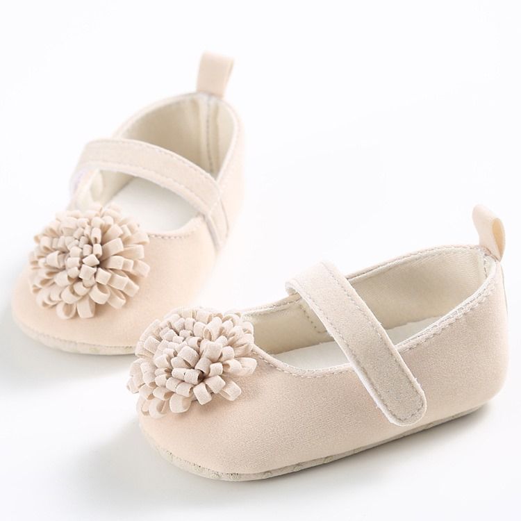 Chaussures Velcro Fleuries Pour Tout-petits