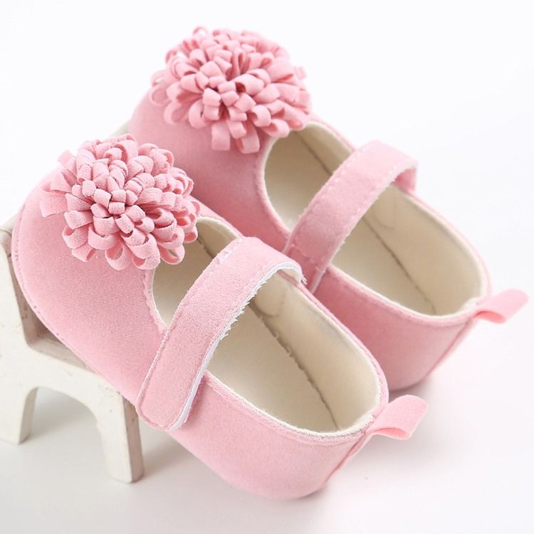 Chaussures Velcro Fleuries Pour Tout-petits