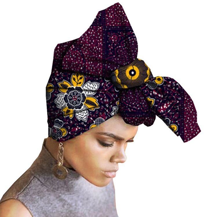 Accessoires Pour Cheveux En Coton De Style Africain Pour Femmes