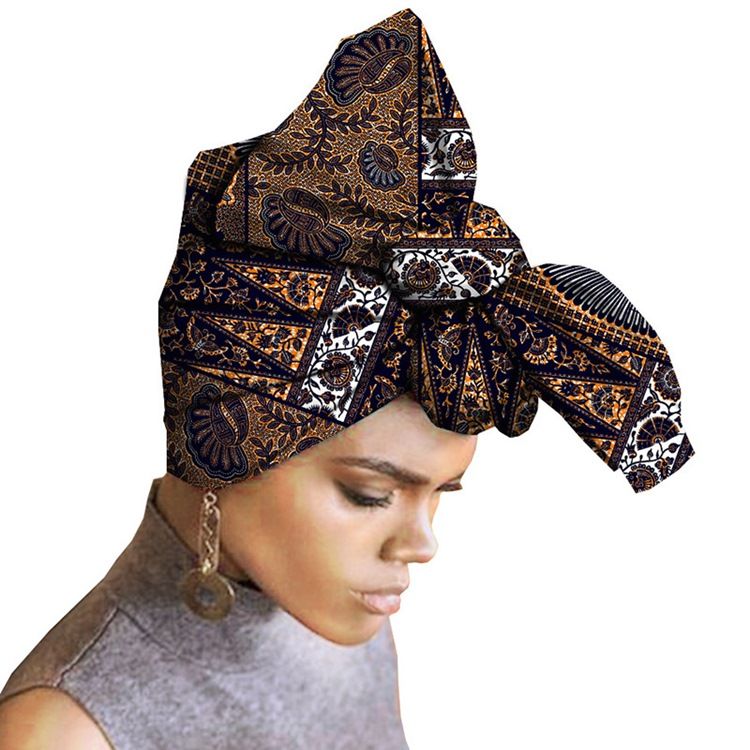 Accessoires Pour Cheveux En Coton De Style Africain Pour Femmes