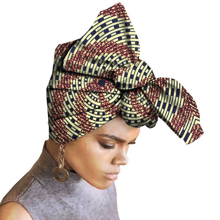 Accessoires Pour Cheveux En Coton De Style Africain Pour Femmes