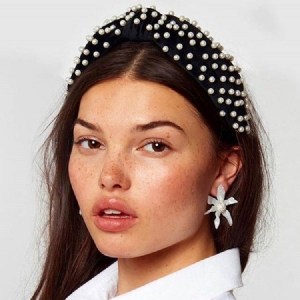 Accessoires Pour Cheveux De Fête Unis Avec Perles Pour Femmes