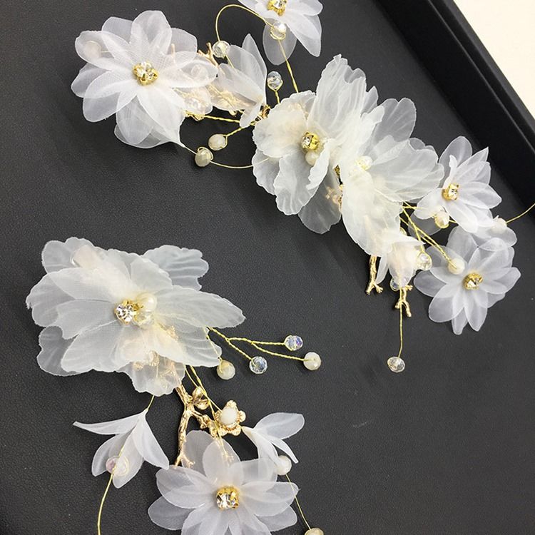 Accessoires De Cheveux De Mariage Floraux Pour Femmes