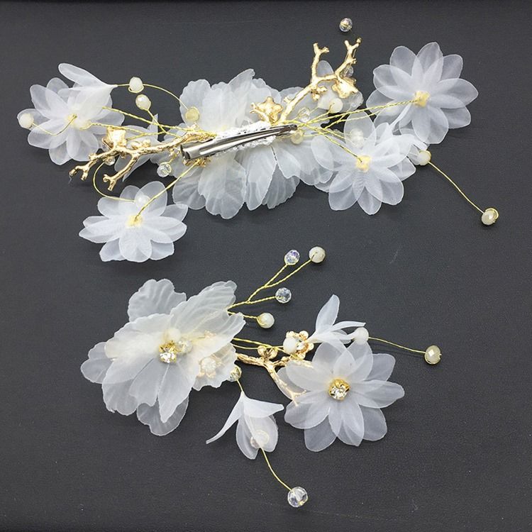 Accessoires De Cheveux De Mariage Floraux Pour Femmes