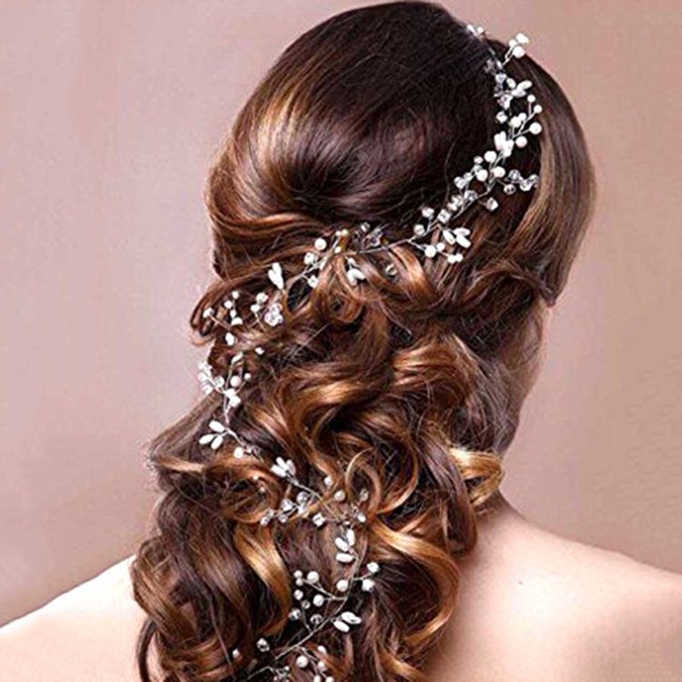 Accessoires De Cheveux De Mariée À Couper Le Souffle 1m Pour Femmes