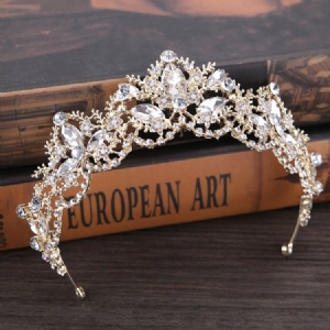 Accessoires Pour Cheveux De Mariée De Style Baroque Brillant Pour Femmes