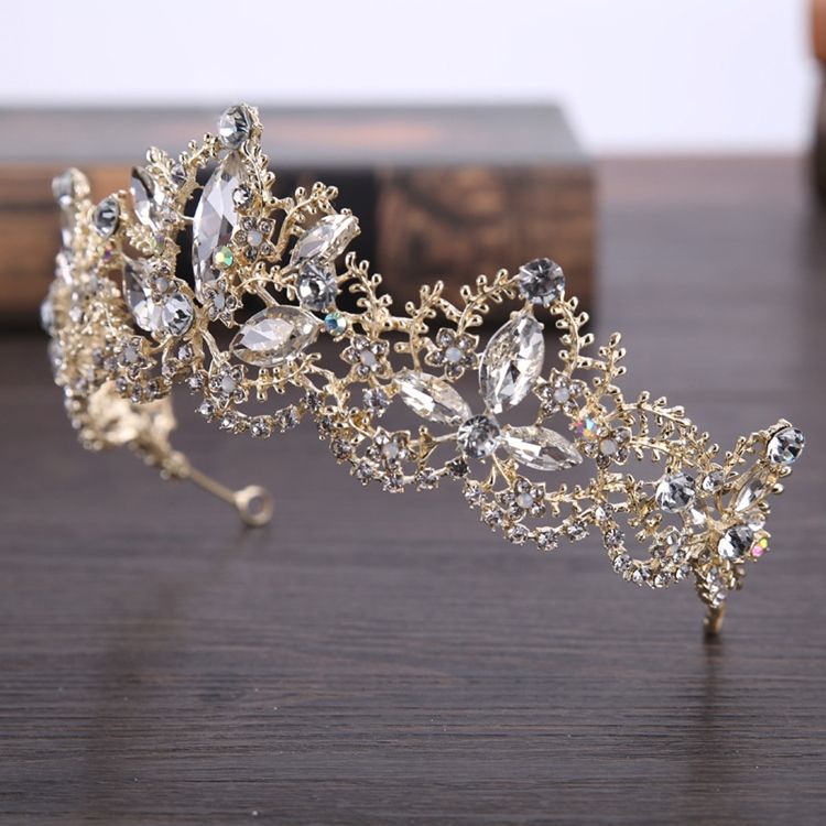 Accessoires Pour Cheveux De Mariée De Style Baroque Brillant Pour Femmes