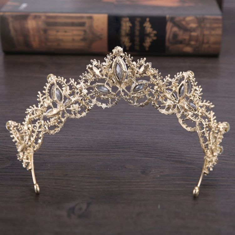 Accessoires Pour Cheveux De Mariée De Style Baroque Brillant Pour Femmes