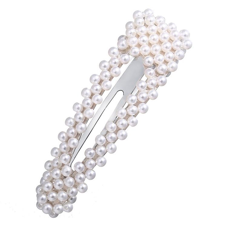 Accessoires Pour Cheveux En Perles De Barrette Pour Femmes