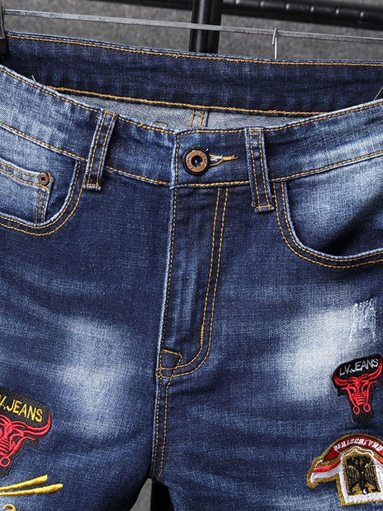 Jeans Décontractés Pour Hommes