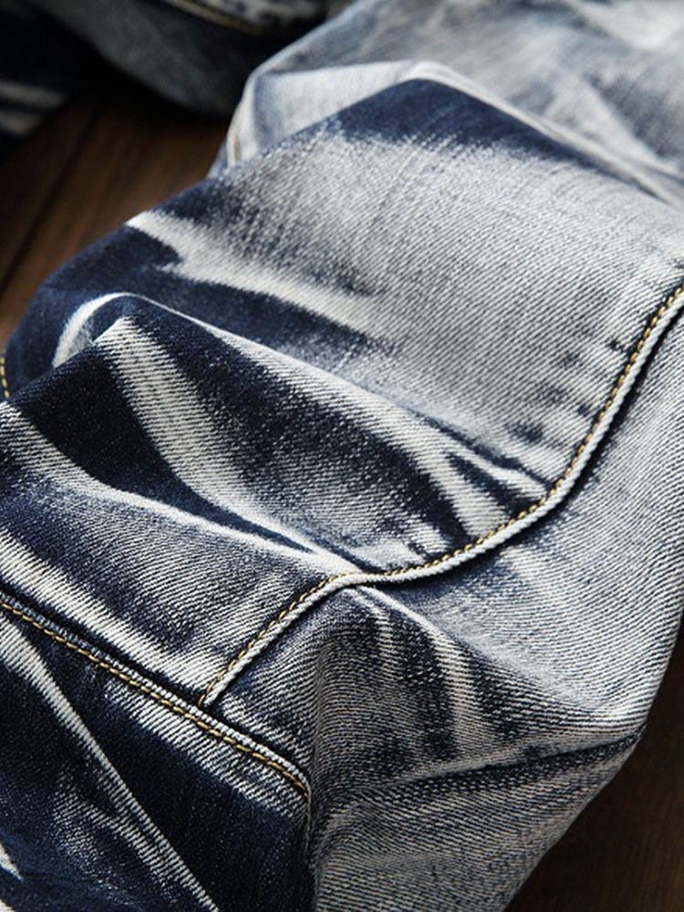 Jeans Décontractés À La Mode Pour Hommes