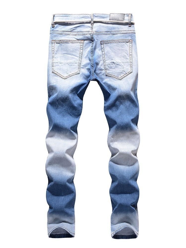 Jeans Pour Hommes Décontractés Troués