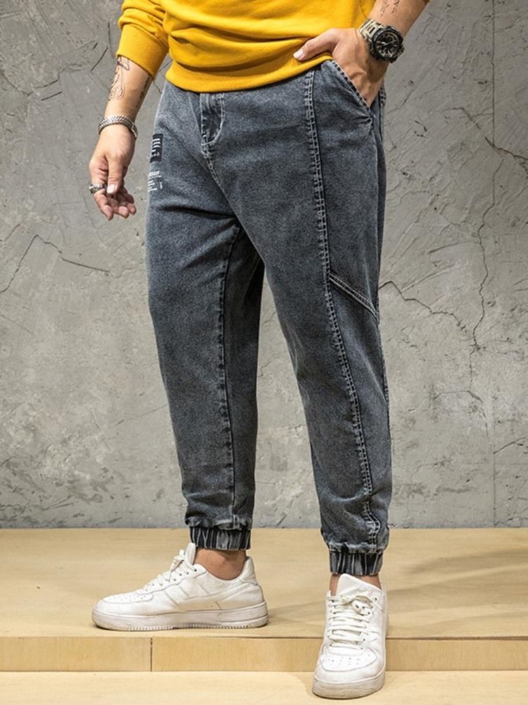 Jeans Pour Hommes À Fermeture Éclair Japonaise À Poche