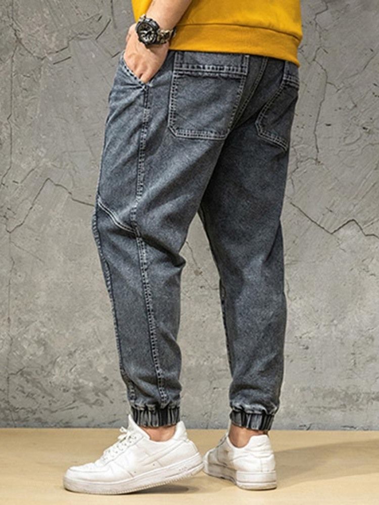 Jeans Pour Hommes À Fermeture Éclair Japonaise À Poche