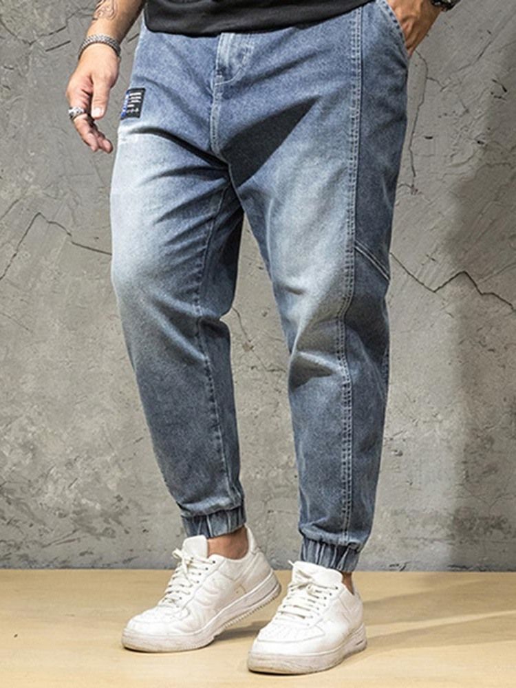 Jeans Pour Hommes À Fermeture Éclair Japonaise À Poche