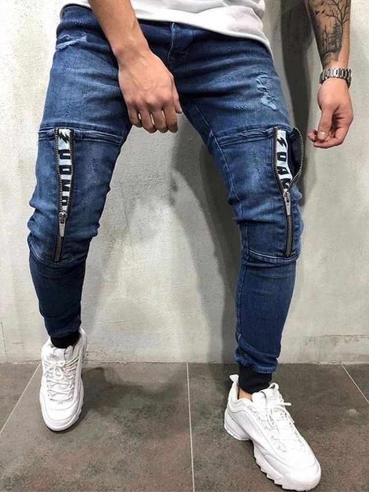 Jeans À La Mode Pour Hommes