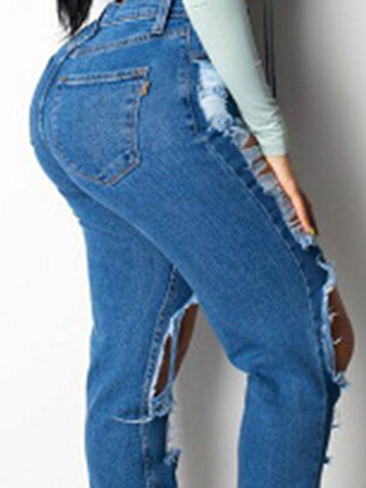 Jeans Taille Haute Pour Femmes