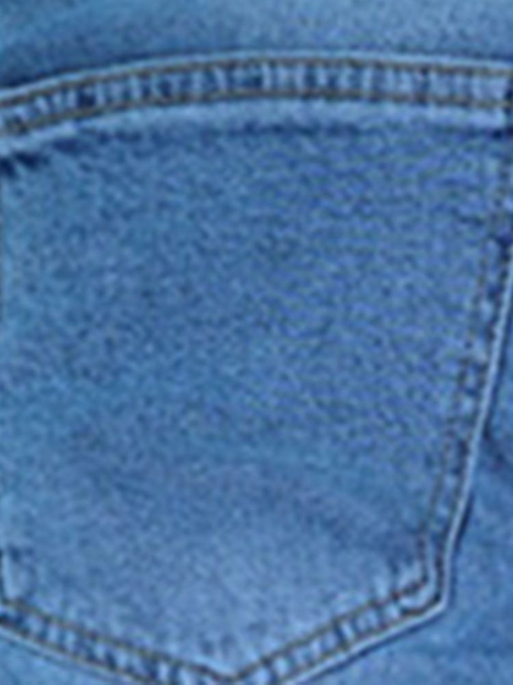 Jeans Taille Moyenne Pour Hommes