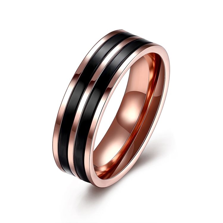 Bague Pour Homme En Acier Au Titane