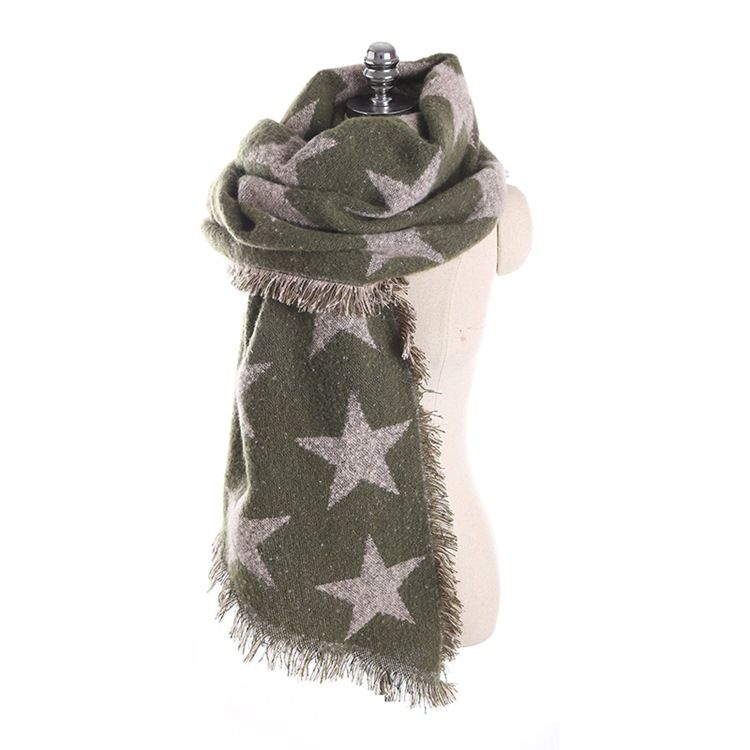 Écharpe Chaude Pour Femme Winter Star