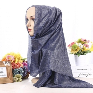 Foulard Musulman En Mousseline De Soie Pour Femme