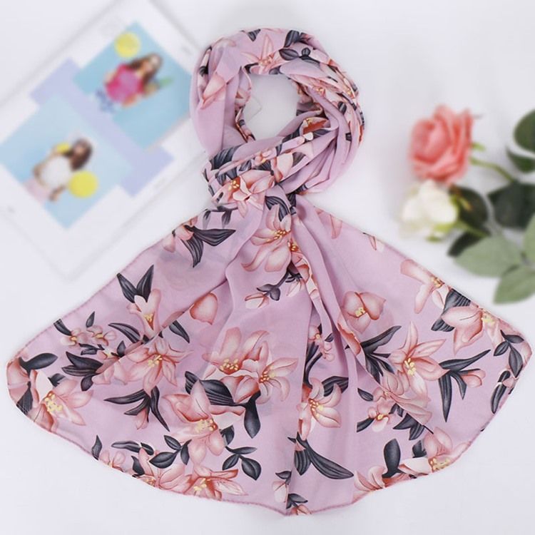 Foulards Fleuris À Imprimé Vintage Pour Femmes