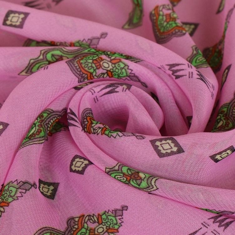 Foulards À Motifs Géométriques Imprimés Pour Femmes