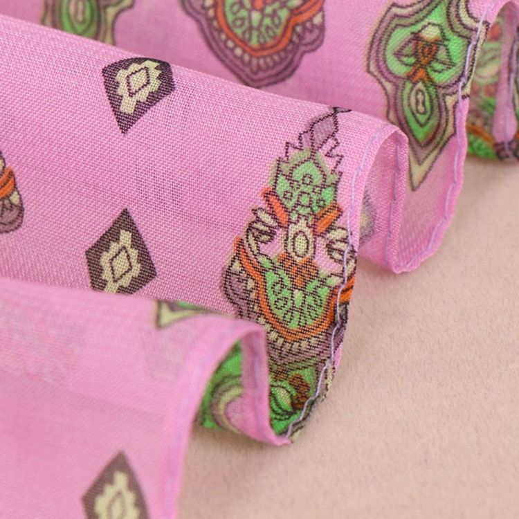 Foulards À Motifs Géométriques Imprimés Pour Femmes