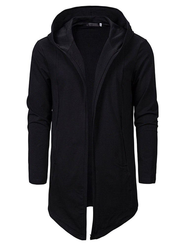 Cardigan Uni Slim Hoodies Pour Hommes