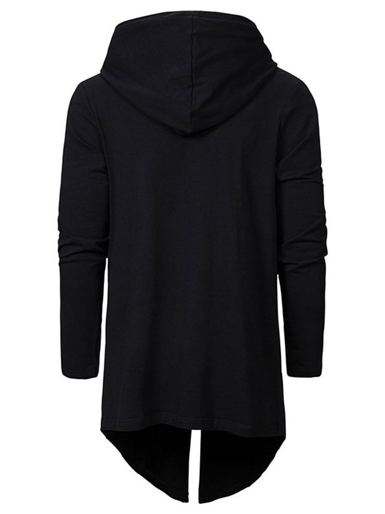 Cardigan Uni Slim Hoodies Pour Hommes