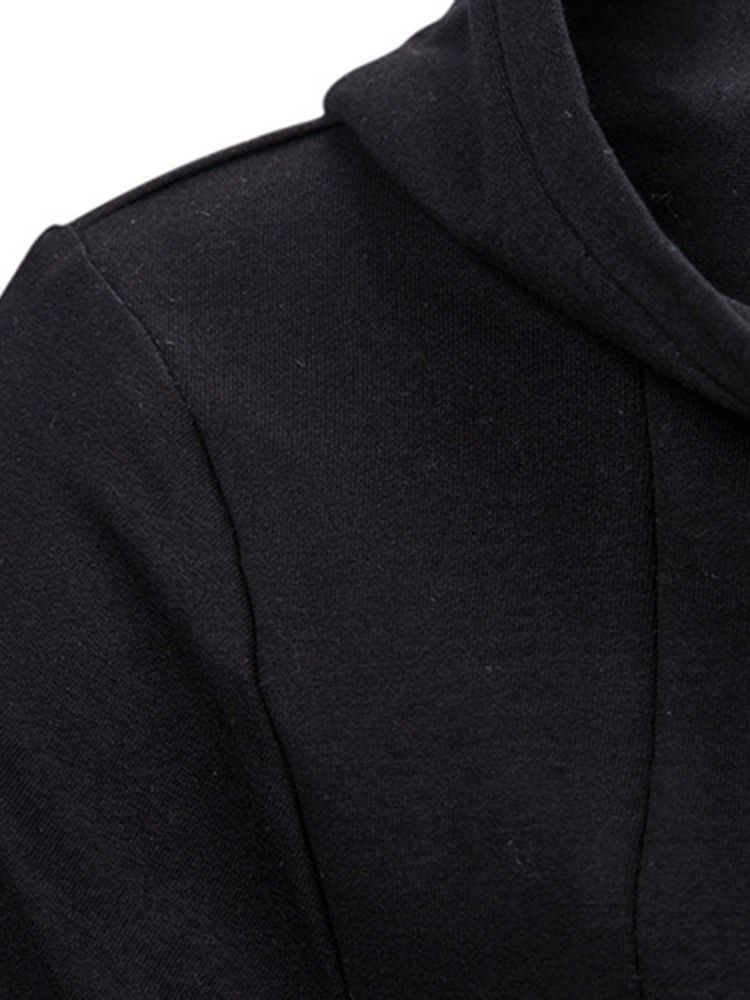 Cardigan Uni Slim Hoodies Pour Hommes