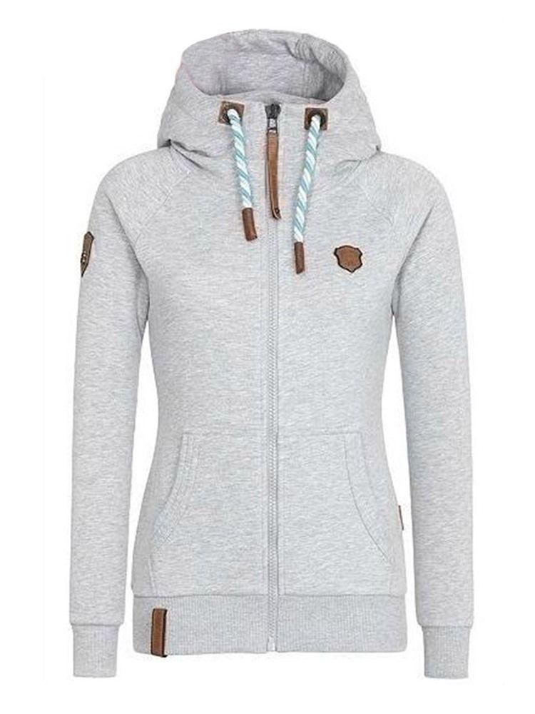 Hoddie Mince À Col Roulé Pour Femmes