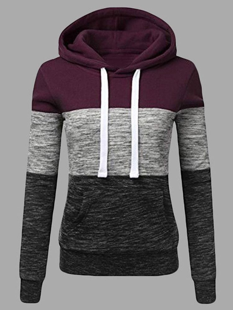 Sweat À Capuche D'hiver À Capuche Pour Femmes