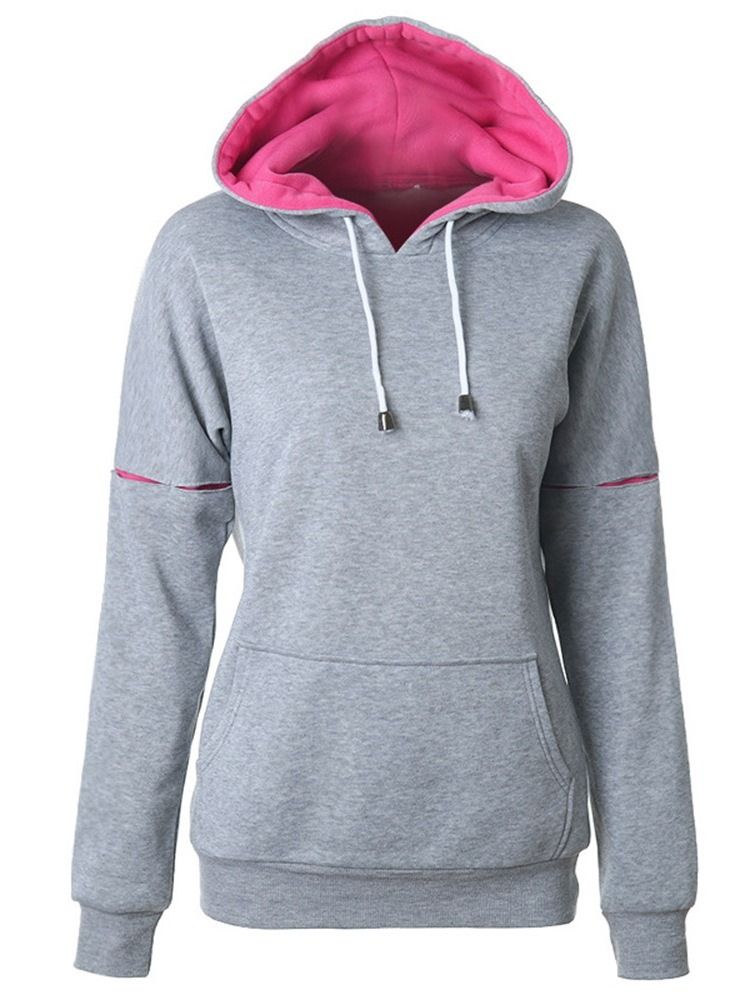 Sweat À Capuche D'hiver Standard À Lacets Pour Femmes