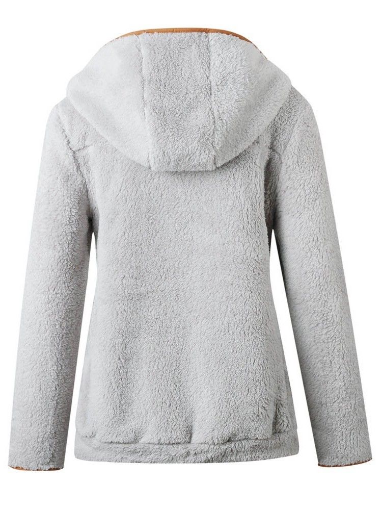 Sweat À Capuche Pour Femme À Manches Longues Et À Blocs De Couleurs