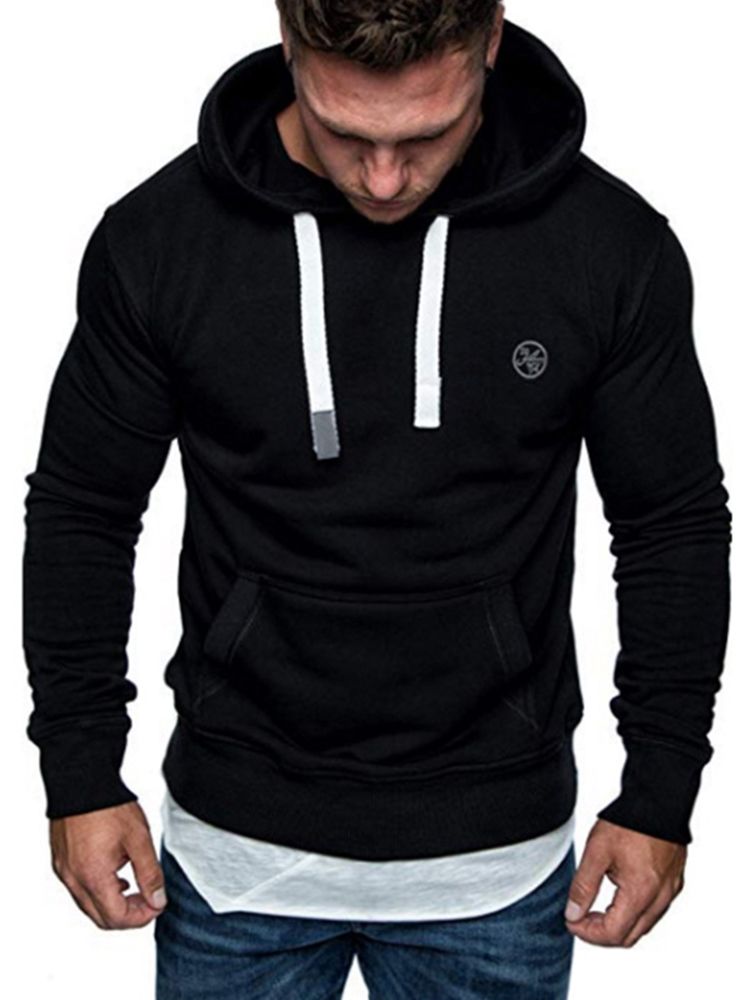 Sweats À Capuche Droits Pour Hommes