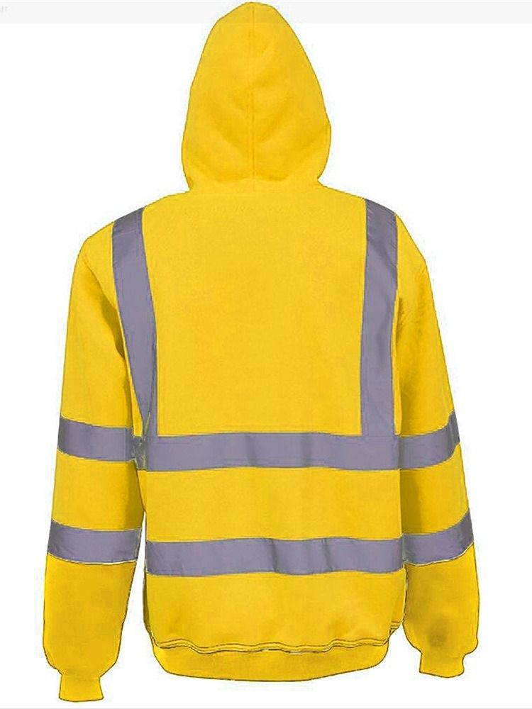 Sweats À Capuche En Molleton À Rayures D'automne Pour Hommes